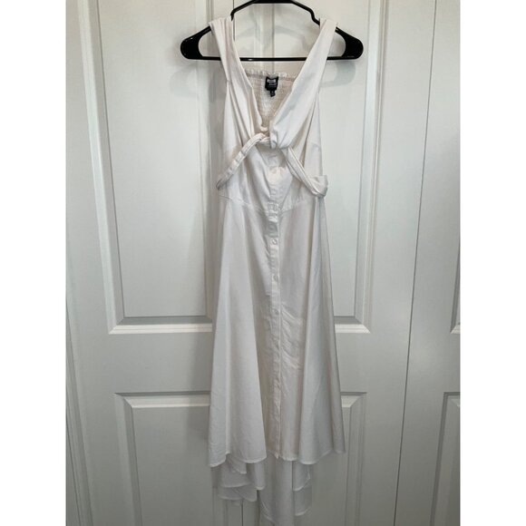 Marled by Olivia Culpo Off-the Shoulder White Dress size Medium - Picture 4 of 11